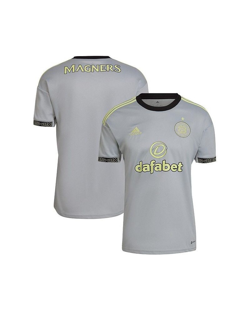 Men's Gray Celtic 2022/23 Third Replica Jersey $45.00 Jersey