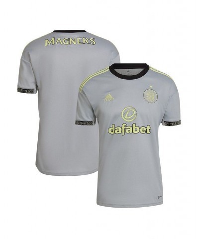 Men's Gray Celtic 2022/23 Third Replica Jersey $45.00 Jersey