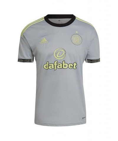 Men's Gray Celtic 2022/23 Third Replica Jersey $45.00 Jersey