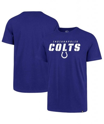 Men's Royal Indianapolis Colts Traction Super Rival T-shirt $16.72 T-Shirts