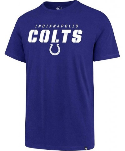 Men's Royal Indianapolis Colts Traction Super Rival T-shirt $16.72 T-Shirts