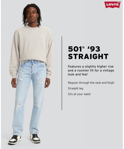 Men's 501 '93 Vintage-Inspired Straight Fit Jeans PD05 $42.39 Jeans