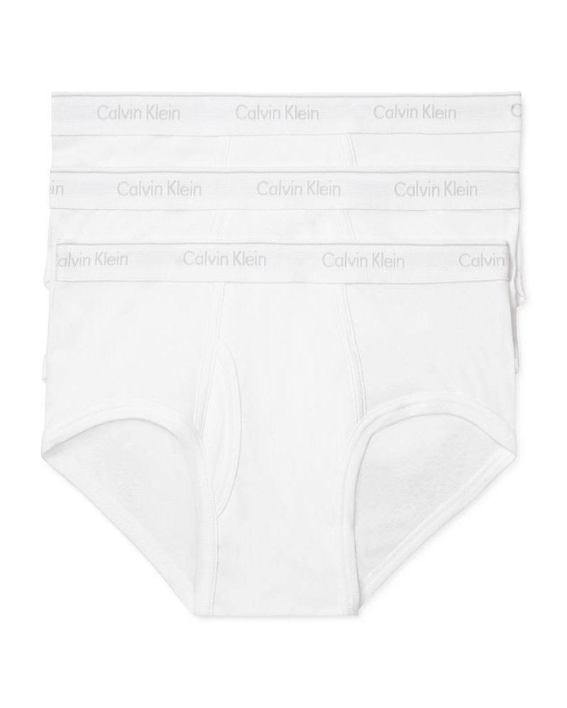 Men's Cotton Classics Briefs, 3-Pack White $19.23 Underwear