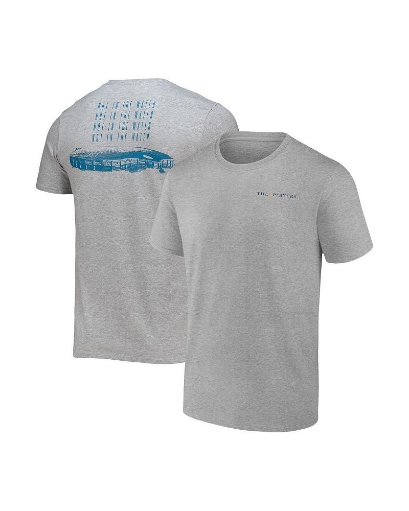 Men's Branded Heathered Gray THE PLAYERS T-shirt $24.29 T-Shirts