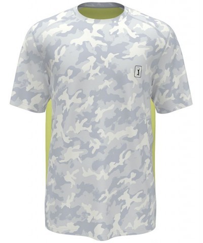 Men's Camo Print Short-Sleeve Performance T-Shirt Gray $16.80 T-Shirts