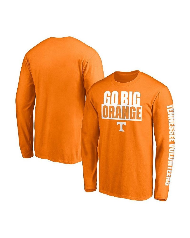 Men's Branded Tennessee Orange Tennessee Volunteers Hometown 2-Hit Long Sleeve T-shirt $15.48 T-Shirts