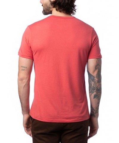 Men's Modal Tri-Blend Crewneck T-shirt Faded Red $17.63 T-Shirts