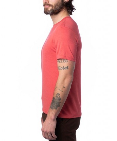 Men's Modal Tri-Blend Crewneck T-shirt Faded Red $17.63 T-Shirts