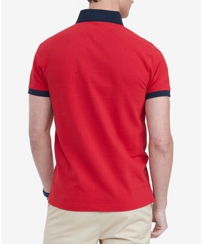 Men's Custom-Fit Tanner Logo Polo Red $30.50 Polo Shirts