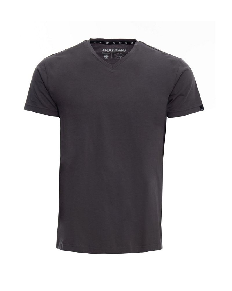 Men's Basic V-Neck Short Sleeve T-shirt PD28 $13.50 T-Shirts