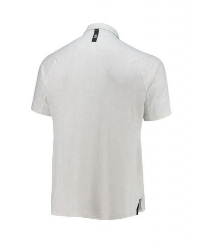 Men's White Dallas Cowboys Tiger Woods Performance Polo Shirt $31.39 Polo Shirts