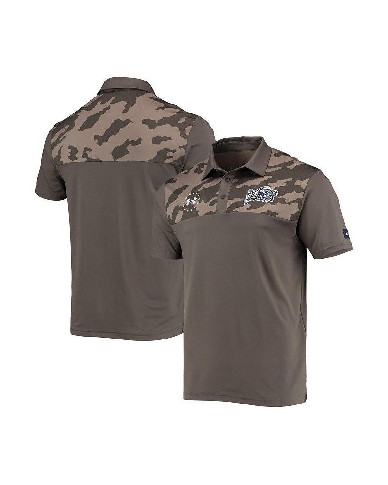 Men's Olive Navy Midshipmen Military-Inspired Appreciation Performance Polo $34.85 Polo Shirts