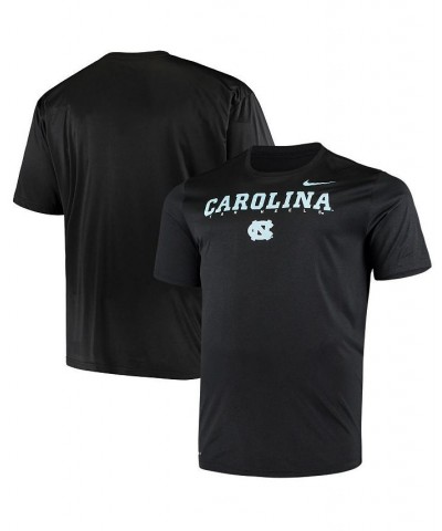 Men's Black North Carolina Tar Heels Big and Tall Legend Facility Performance T-shirt $27.99 T-Shirts