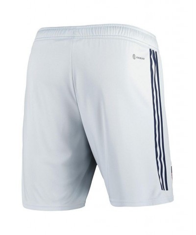 Men's Gray St. Louis City SC 2023 Away AEROREADY Authentic Shorts $37.79 Shorts