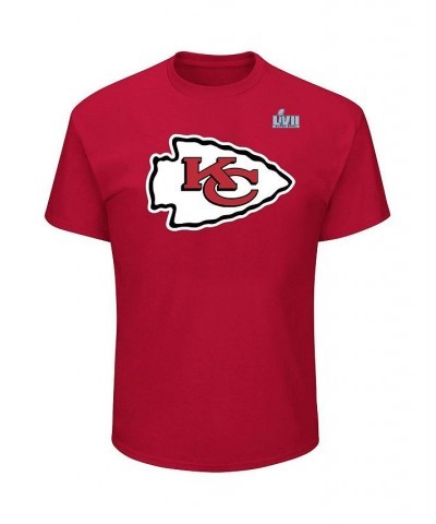 Men's Travis Kelce Red Kansas City Chiefs Super Bowl LVII Big and Tall Name and Number T-shirt $31.34 T-Shirts