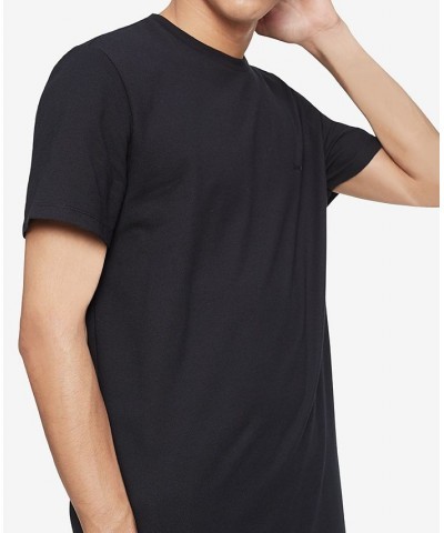 Men's Solid Tech PiquÉ T-Shirt Black $29.15 T-Shirts