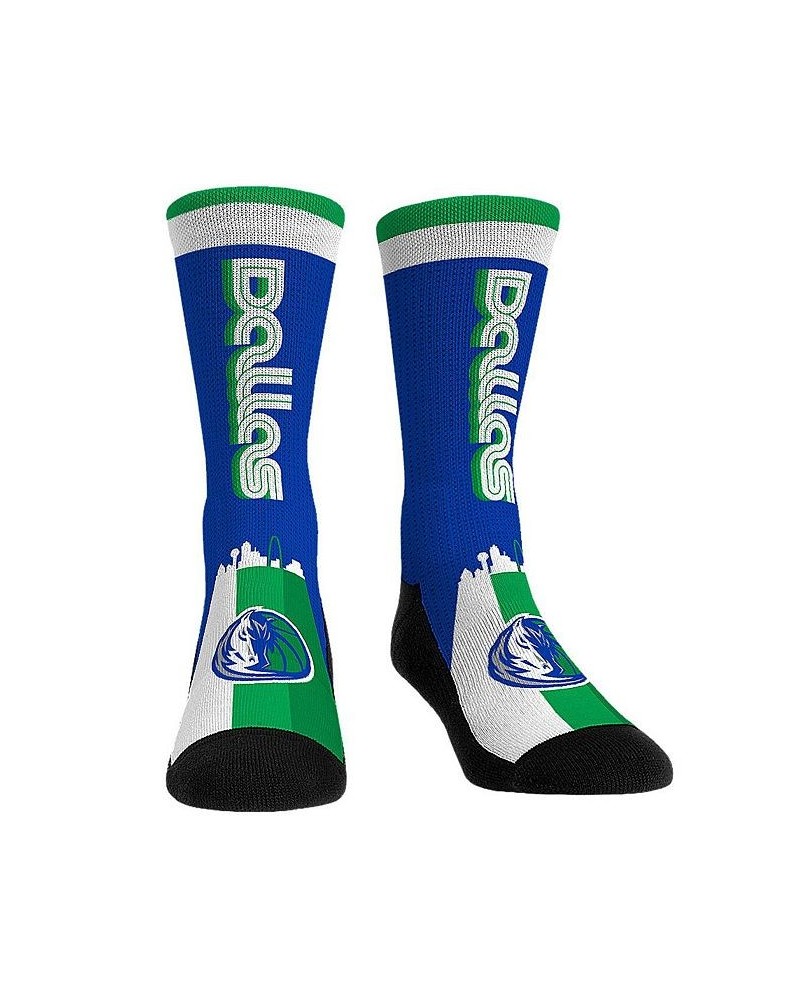 Men's and Women's Socks Dallas Mavericks 2022/23 City Edition Crew Socks $12.25 Socks