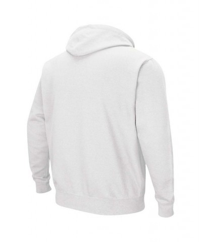 Men's White BYU Cougars Arch Logo 3.0 Pullover Hoodie $25.80 Sweatshirt