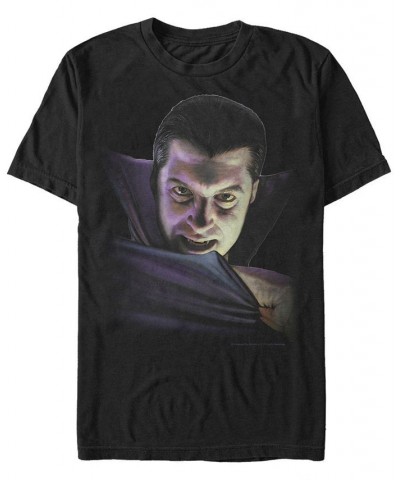 Universal Monsters Big Vampire Men's Short Sleeve T-shirt Black $20.29 T-Shirts