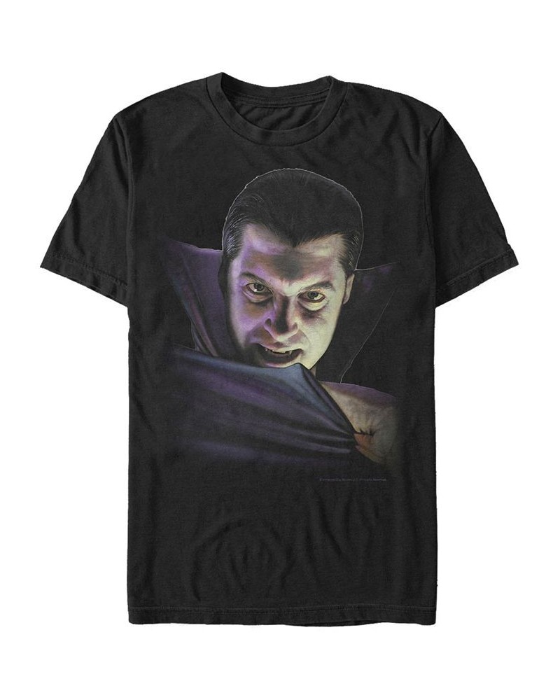 Universal Monsters Big Vampire Men's Short Sleeve T-shirt Black $20.29 T-Shirts