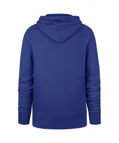 Men's Royal New York Giants Box Out Headline Pullover Hoodie $40.80 Sweatshirt