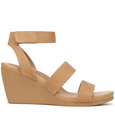 Genn-Ignite Wedge Sandals Brown $63.70 Shoes