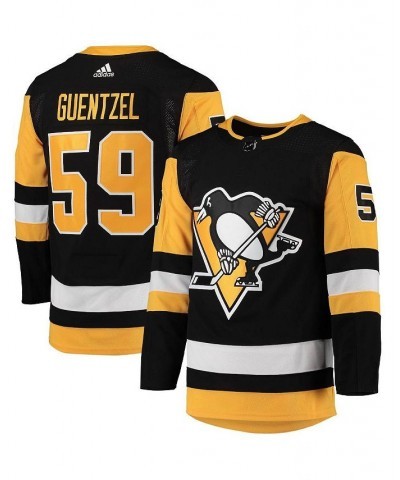 Men's Jake Guentzel Black Pittsburgh Penguins Home Primegreen Authentic Pro Player Jersey $108.00 Jersey