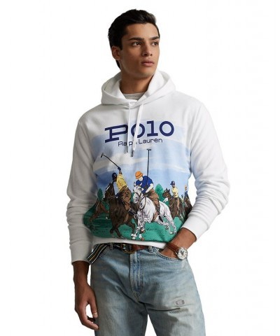 Men's Polo Match Fleece Hoodie Multi $108.36 Sweatshirt