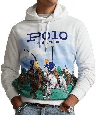 Men's Polo Match Fleece Hoodie Multi $108.36 Sweatshirt