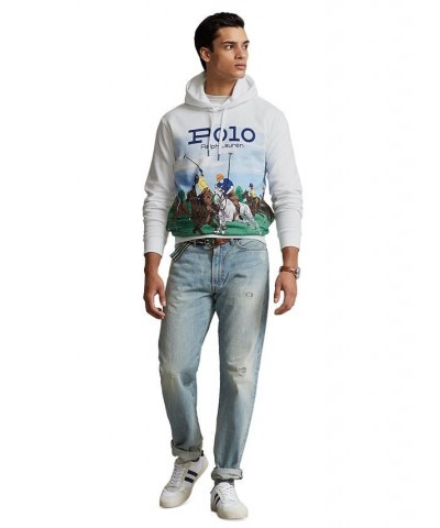 Men's Polo Match Fleece Hoodie Multi $108.36 Sweatshirt