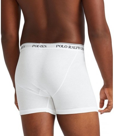 Men's 3-Pk. Classic Cotton Boxer Briefs White $33.00 Underwear