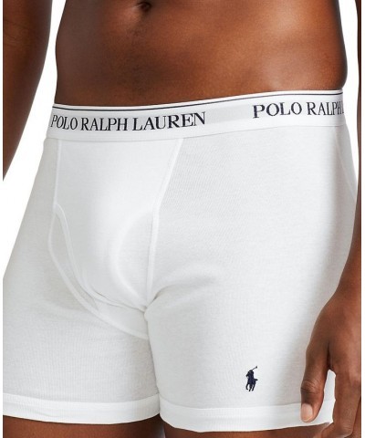 Men's 3-Pk. Classic Cotton Boxer Briefs White $33.00 Underwear