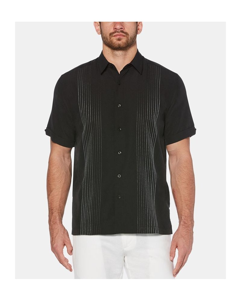 Men's Ombre Stripe Shirt Black $17.34 Shirts