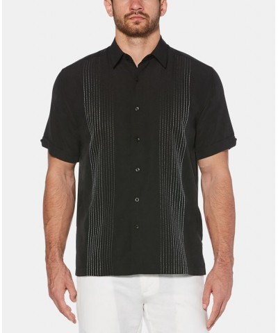 Men's Ombre Stripe Shirt Black $17.34 Shirts