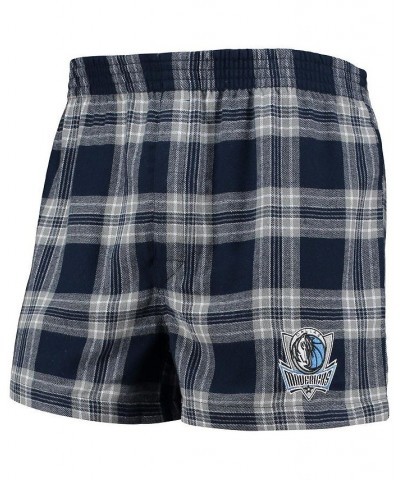 Men's Navy, Gray Dallas Mavericks Fall '21 Takeaway Boxers $11.61 Underwear