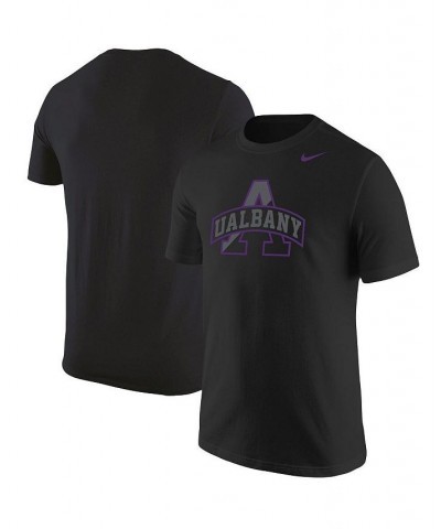 Men's Black SUNY Albany Great Danes Logo Color Pop T-shirt $18.00 T-Shirts