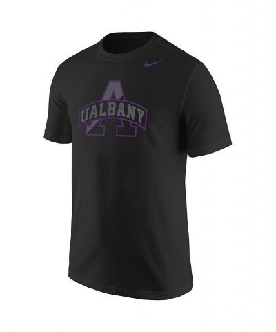 Men's Black SUNY Albany Great Danes Logo Color Pop T-shirt $18.00 T-Shirts