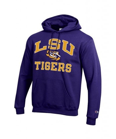 Men's Purple LSU Tigers High Motor Pullover Hoodie $30.80 Sweatshirt