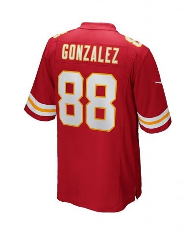 Men's Tony Gonzalez Red Kansas City Chiefs Game Retired Player Jersey $68.60 Jersey