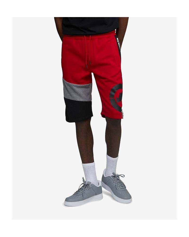 Men's Best of Both Fleece Drawstring Shorts Red $34.22 Shorts