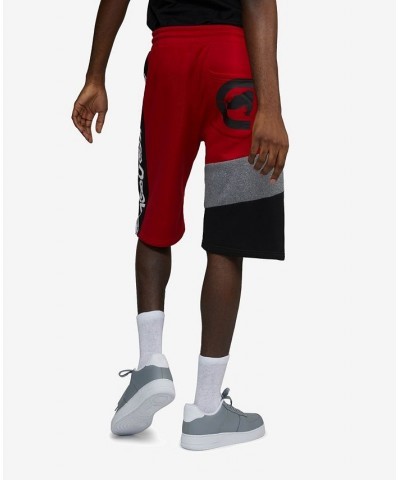 Men's Best of Both Fleece Drawstring Shorts Red $34.22 Shorts