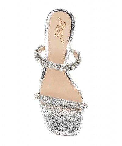 Women's Alessia Evening Sandals Gray $45.87 Shoes