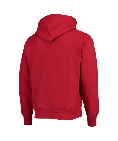 Men's Cardinal Iowa State Cyclones Vault Logo Reverse Weave Pullover Hoodie $38.95 Sweatshirt