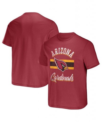 Men's NFL x Darius Rucker Collection by Cardinal Arizona Cardinals Stripe T-shirt $19.11 T-Shirts