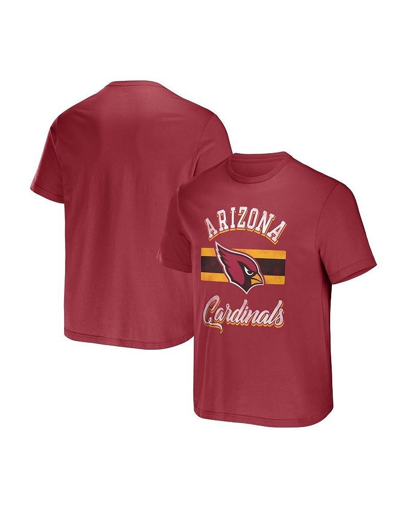 Men's NFL x Darius Rucker Collection by Cardinal Arizona Cardinals Stripe T-shirt $19.11 T-Shirts