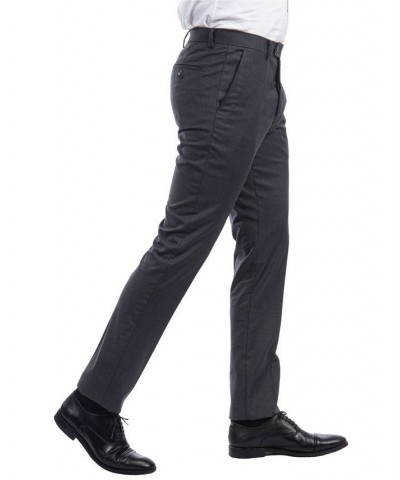 Performance Men's Stretch Dress Pants Charcoal $40.49 Pants