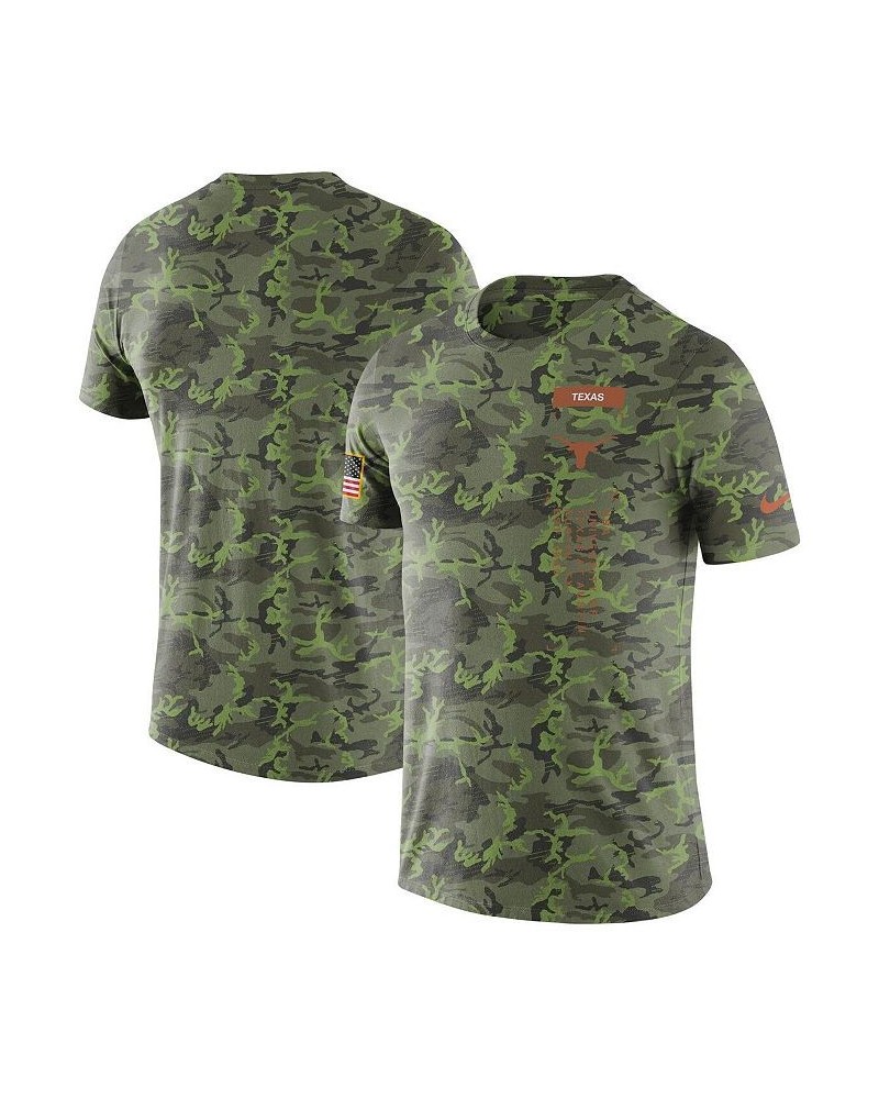 Men's Camo Texas Longhorns Military-Inspired T-shirt $24.29 T-Shirts