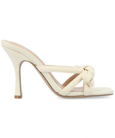 Women's Cilicia Stiletto Sandal Tan/Beige $49.39 Shoes