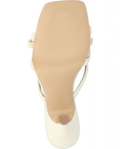 Women's Cilicia Stiletto Sandal Tan/Beige $49.39 Shoes