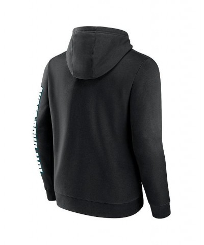 Men's Branded Black Philadelphia Eagles Super Bowl LVII Star Trail Pullover Hoodie $34.31 Sweatshirt